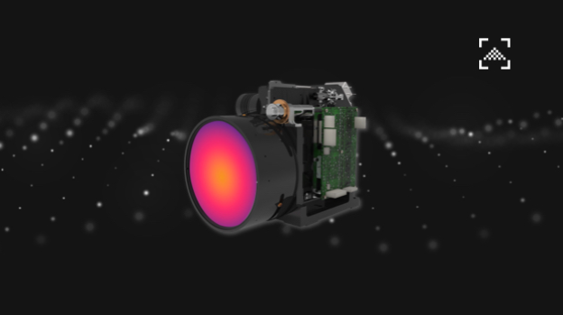 XH CP300 Long-Wave Area-Array Dual-Field Zoom Infrared Thermal Camera